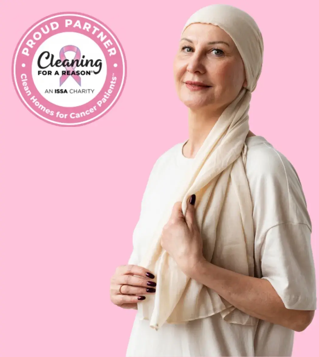 Cancer patient supported by Cleaning for a Reason through compassionate cleaning near me.