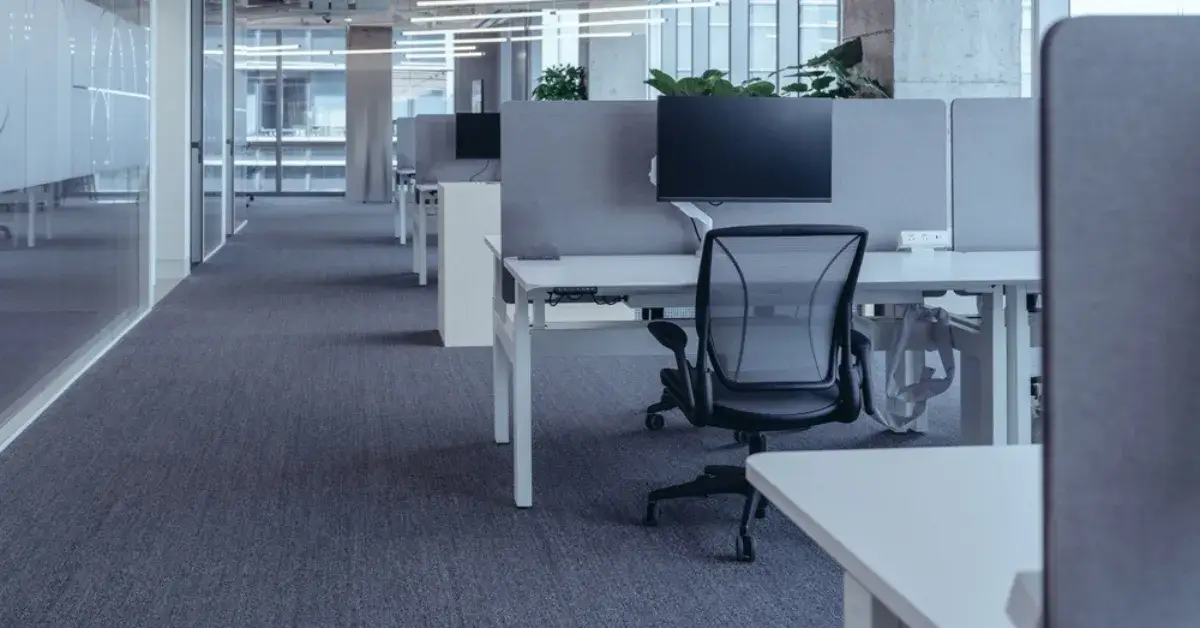 Modern, spotless office space after professional office cleaning in Washington D.C.